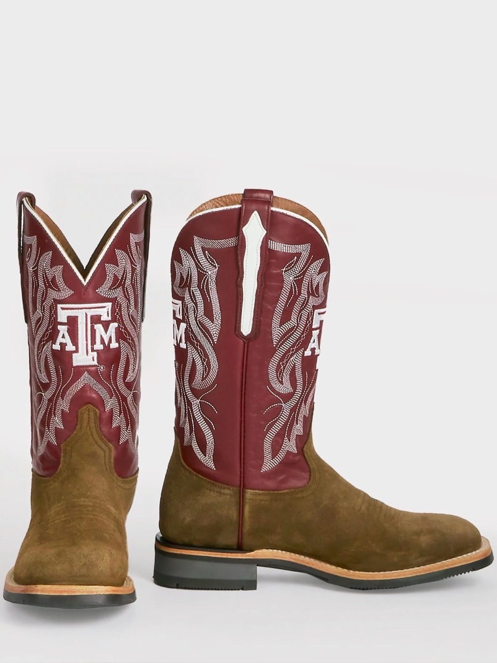 LUCCHESE MEN'S A&M HORSEMAN BARN BOOT– Size 11 EE 🤠 - Picture 7 of 7